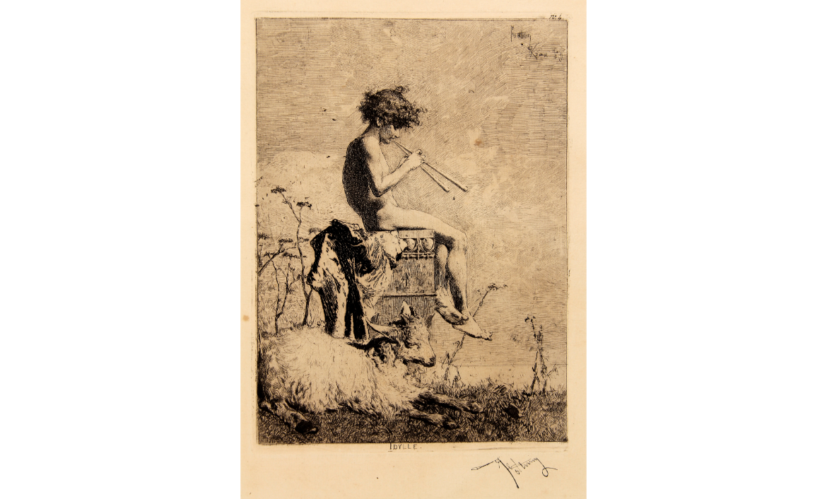 Gravat Idil·li. Fortuny. MR 1263