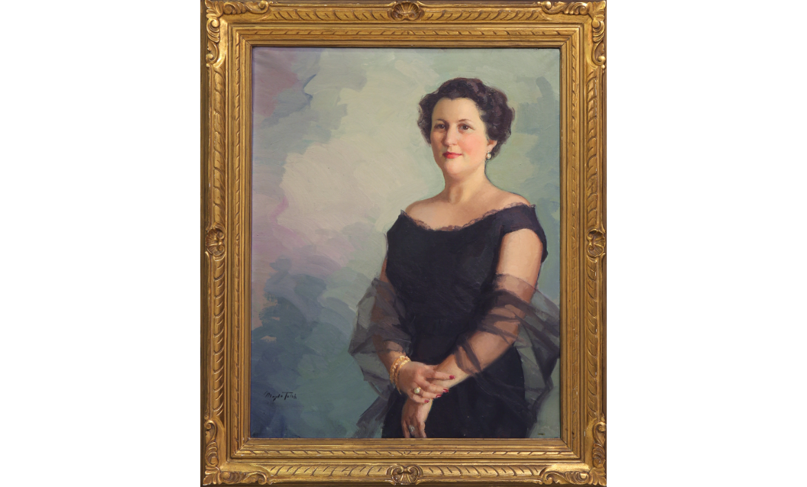 Retrat de Josefina Codina Verg. Magda Folch. MR 10638
