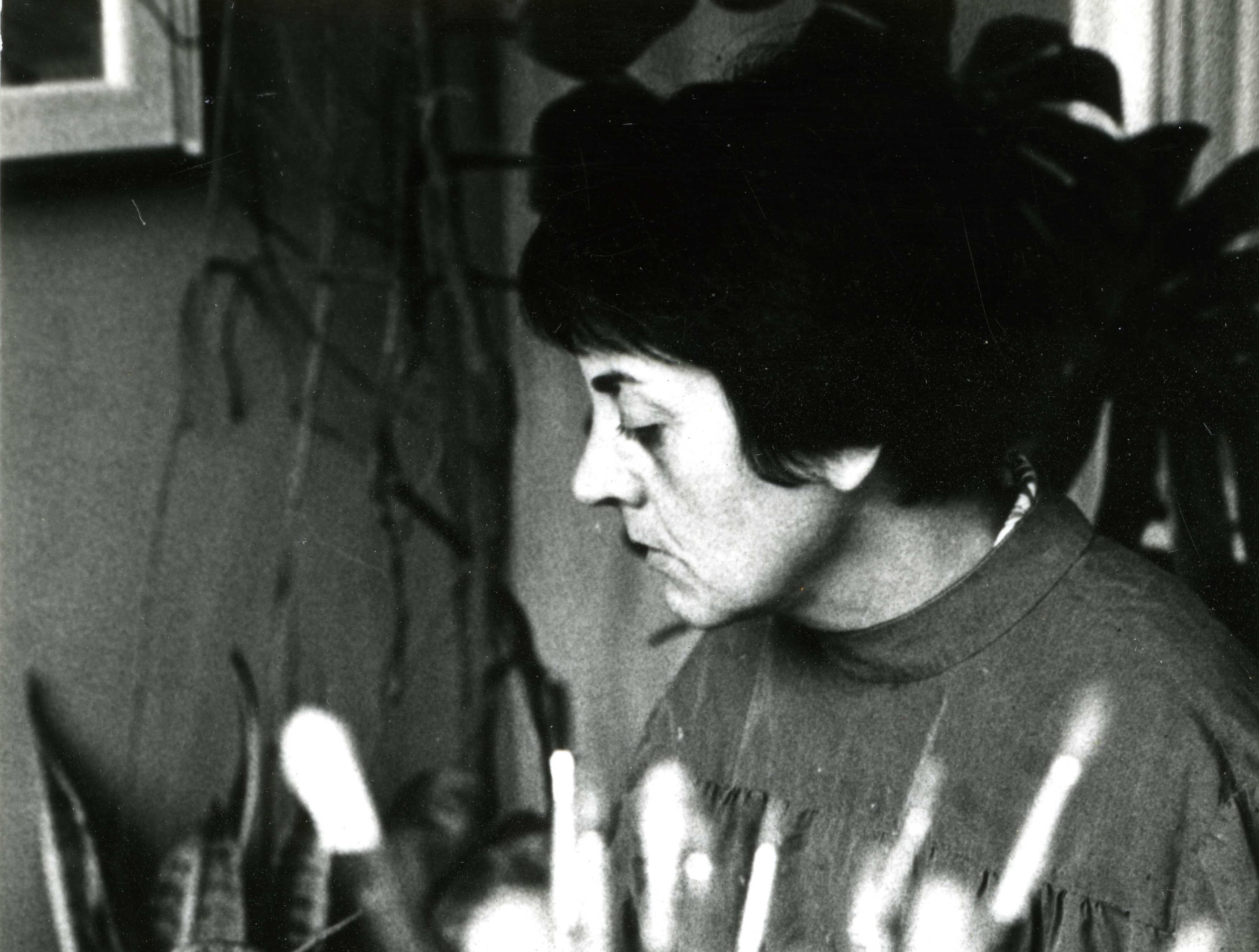 Isabel Mas i Fortuny. 1973. Autor Josep Branchat. Fons familiar germans Salter Mas