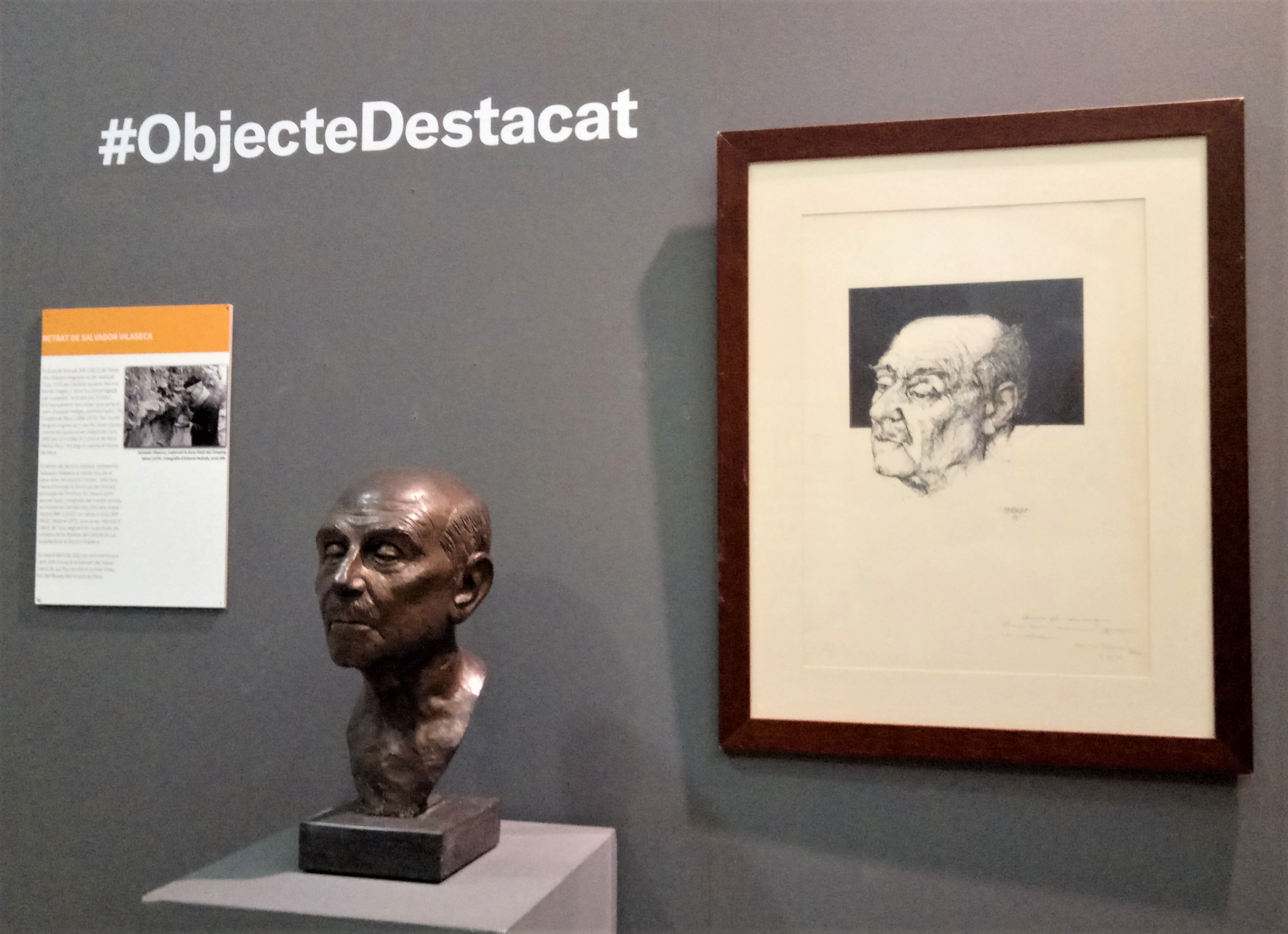 imatge de la noticia Objecte destacat del mes d’abril: retrat del primer director del Museu de Reus 