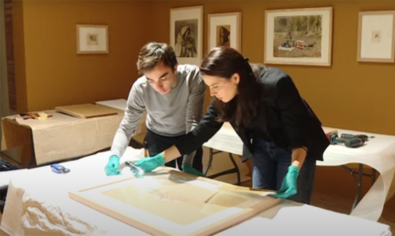 imatge de la noticia Dibuixos de Marià Fortuny del fons del Museu de Reus han viatjat fins al Musée Goya de Castres