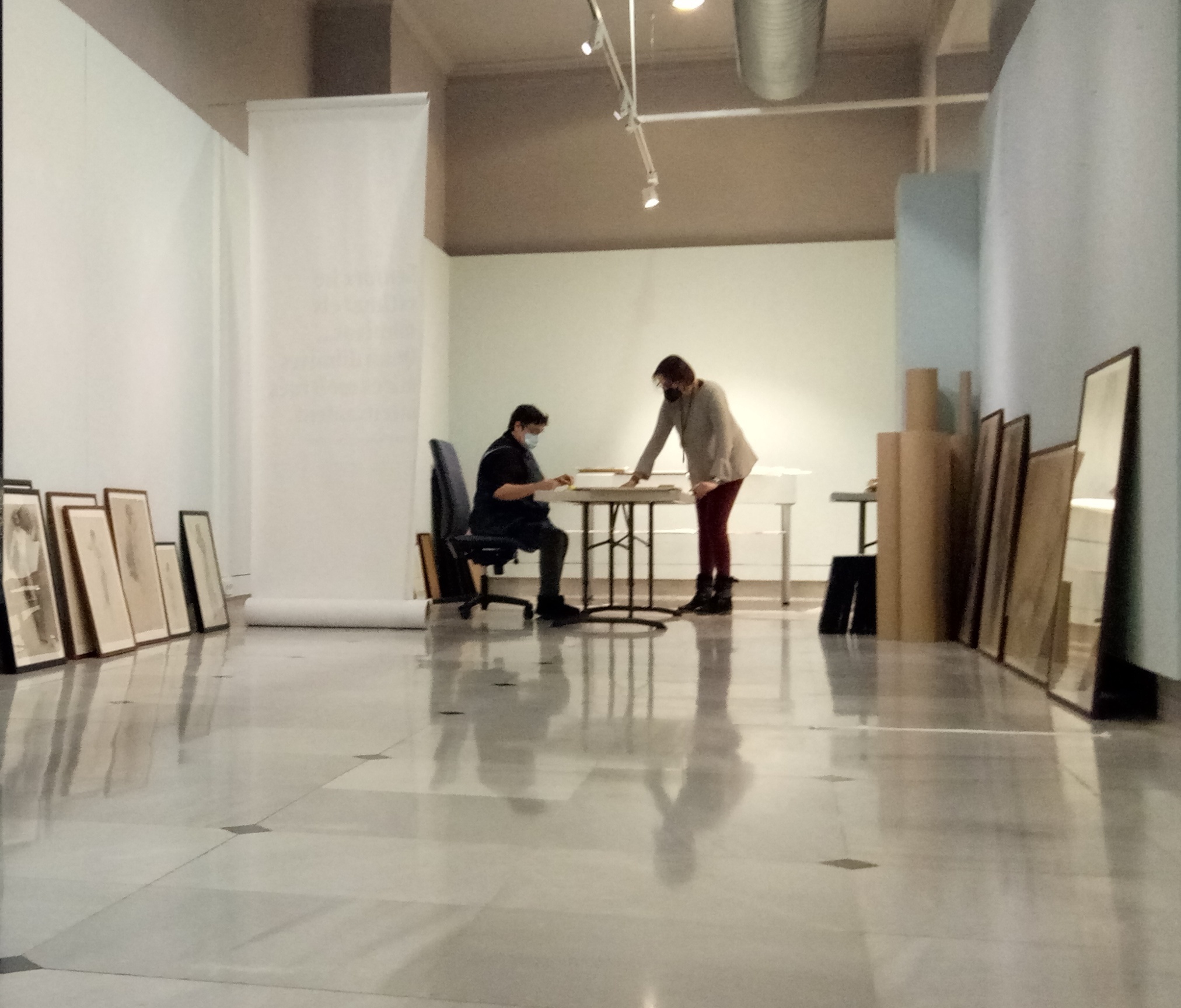 imatge de la noticia El Museu de Reus clou Negre sobre blanc