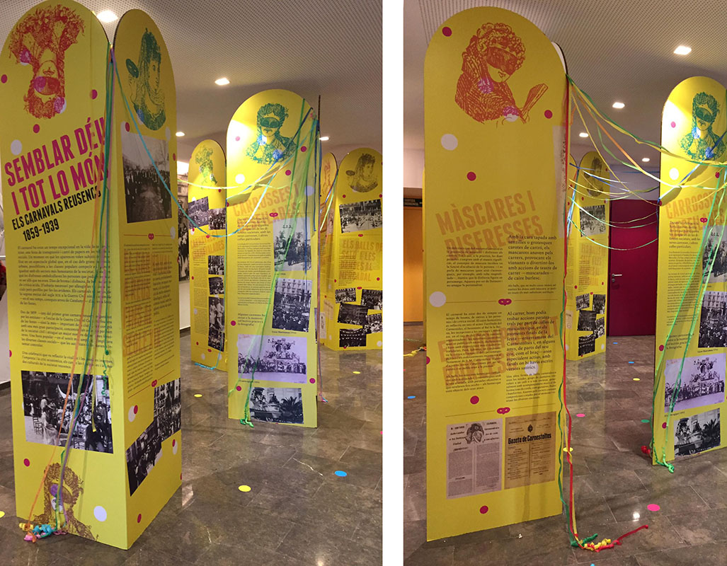 imatge de la noticia L'exposició sobre els Carnavals històrics de Reus viatja a Vilanova