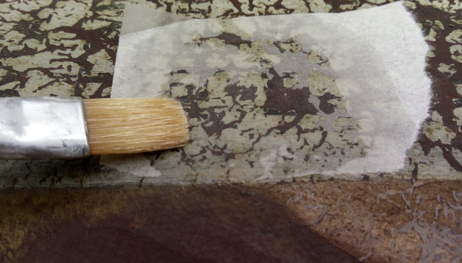 Imatge descriptiva de l'exposició 'Restauració del quadre de Sant Pere'