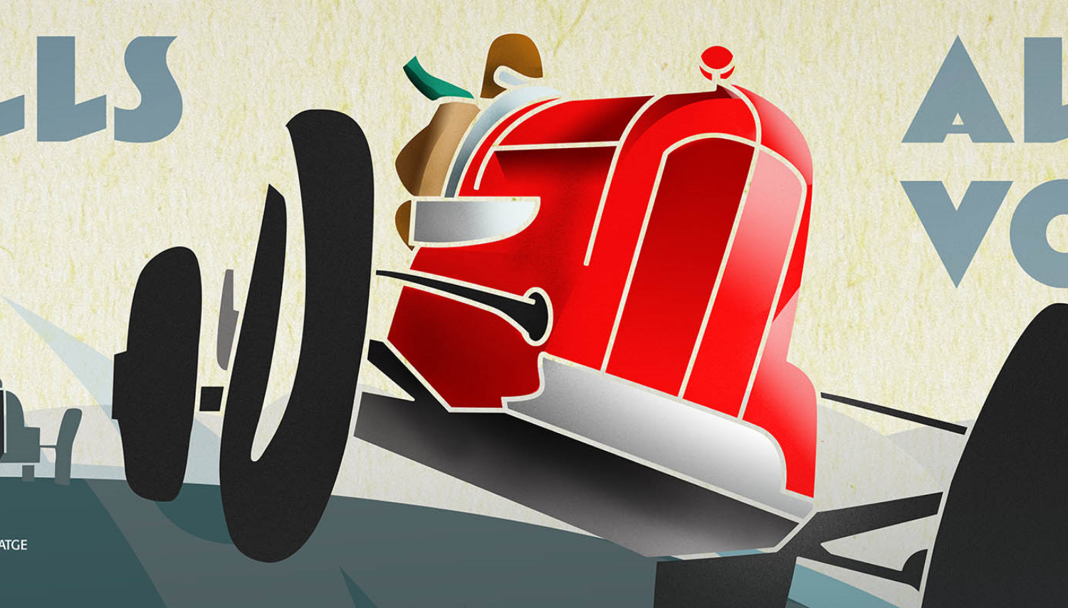 Imatge descriptiva de l'exposició 'Aquells bojos al volant.'