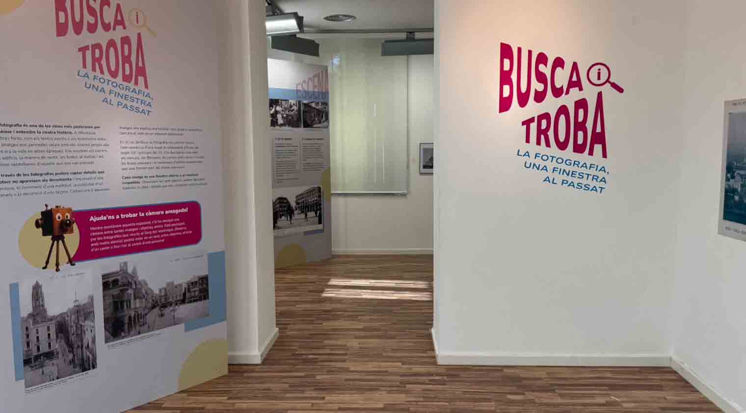 Fotografia de l'exposició Busca i troba