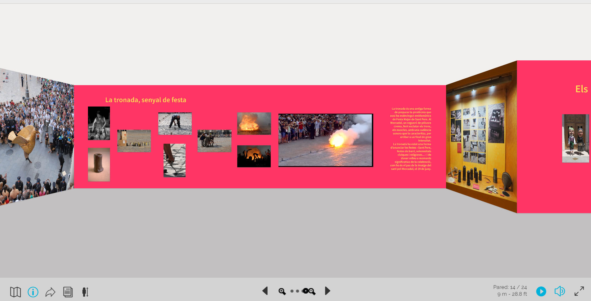 imatge de la noticia Un recorregut virtual per l’exposició «Ara toca festa»