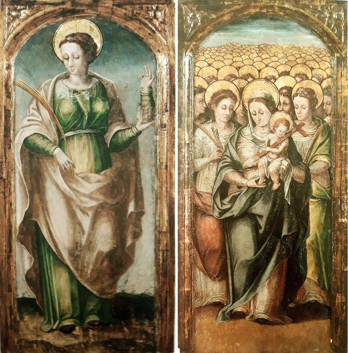 imatge de la noticia Santa Úrsula i les onze mil Verges i Santa Tecla. Dues taules de l’església parroquial de la Vilella Alta